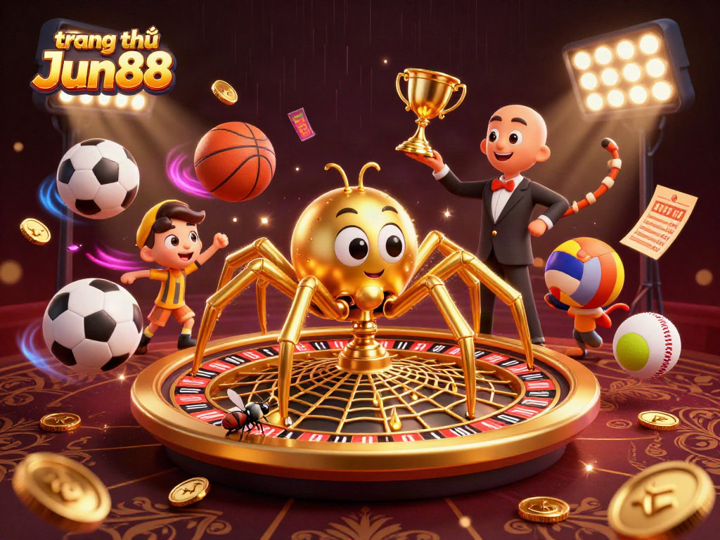 Experience the thrill of betting at trang chủ Jun88 with dynamic casino and sports visuals.
