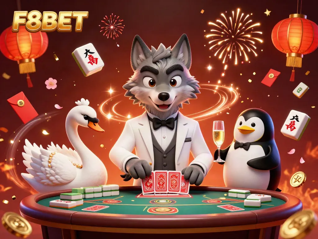 Experience F8BET's thrilling casino action with sophisticated characters and dynamic gaming elements.