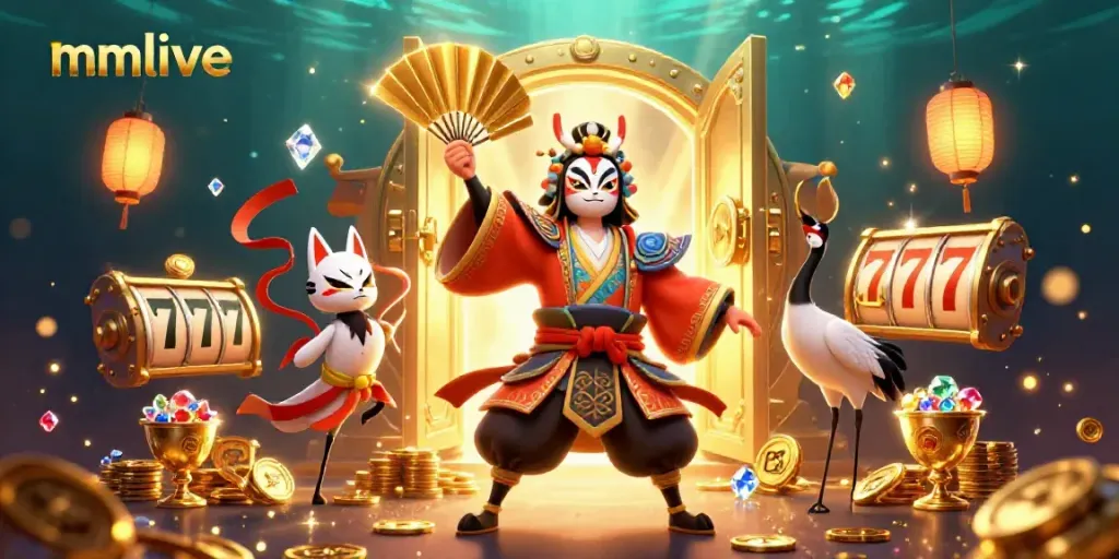 Engage in mmlive casino action with dynamic characters and rich gambling imagery