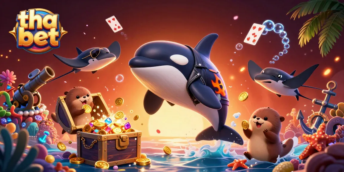 Experience the excitement of tha bet with dynamic underwater casino elements and vibrant ocean friends.