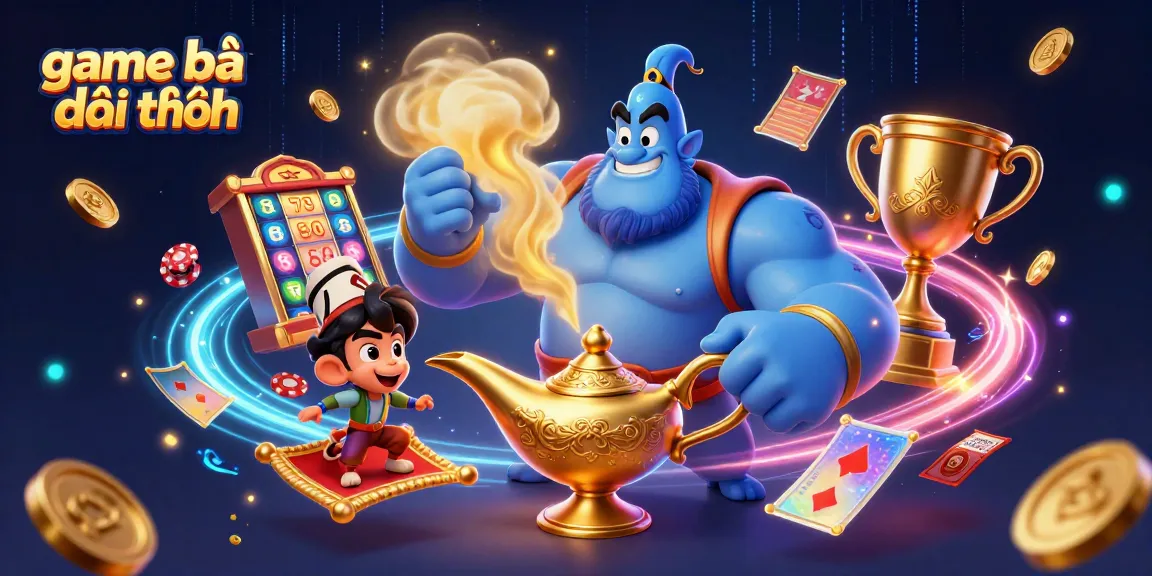 Engage in game bài đổi thưởng with a vibrant 3D illustration showcasing enchanting characters and rich casino elements.