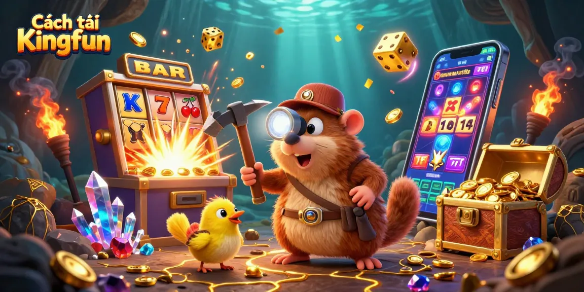 Cách tải Kingfun to enjoy exciting jackpots and dynamic casino experiences with enriched visual appeal.
