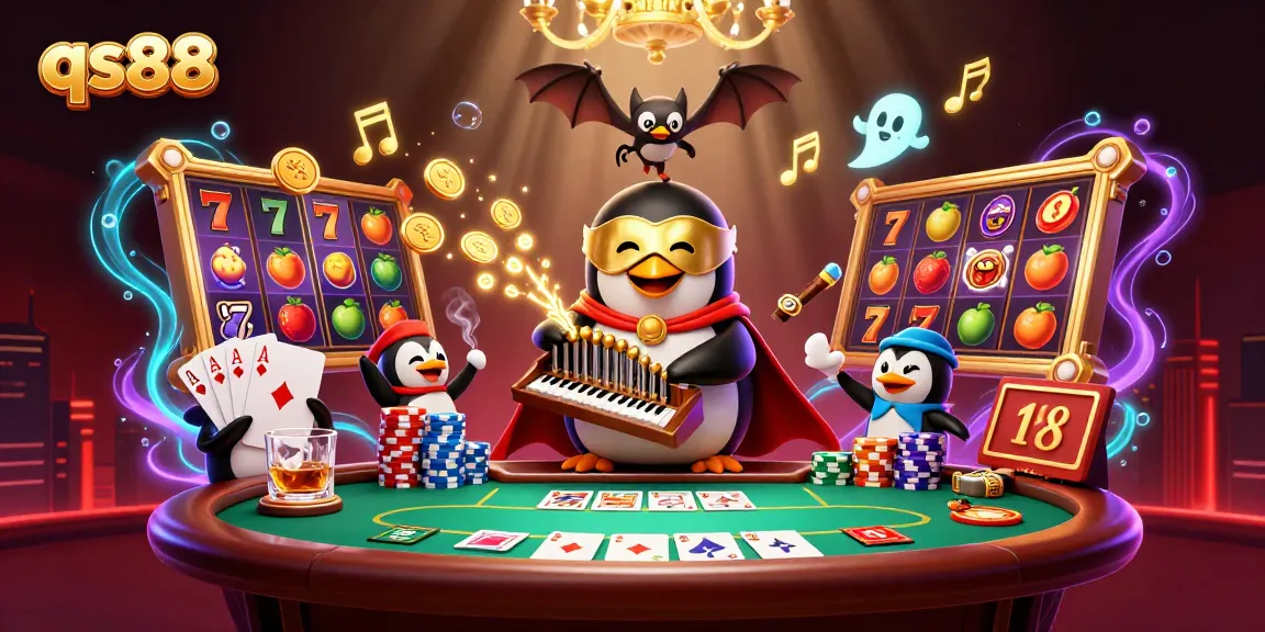 Experience exciting slots and jackpots at qs88 with dynamic cartoon elements and engaging game features.