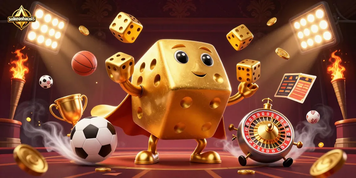 Experience thrilling sports betting with soikeonhacai5's dynamic casino elements and animations.