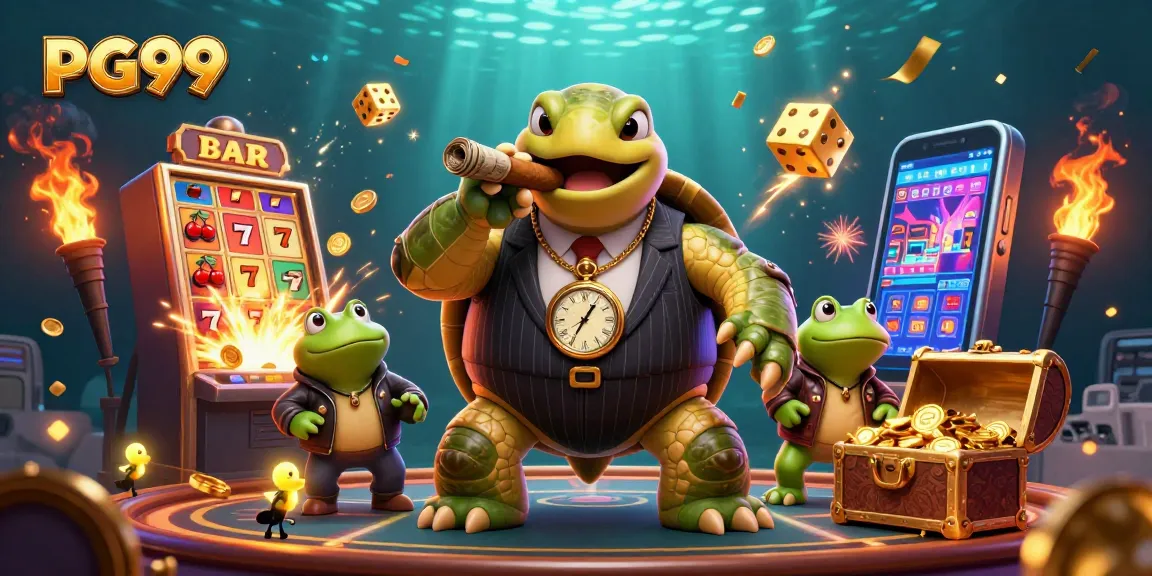 Experience massive wins at PG99 with engaging slot machines surrounded by unique characters.