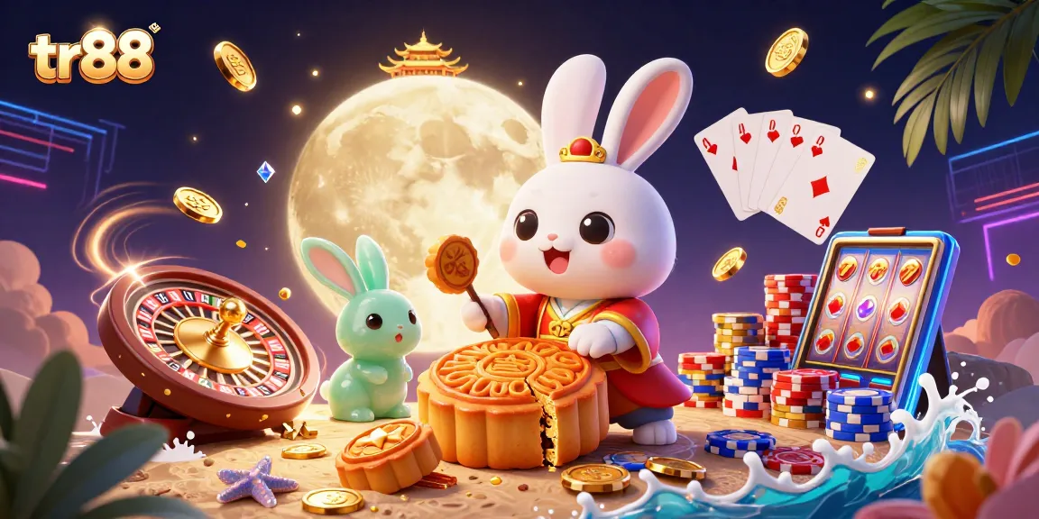 Experience the thrills of tr88 as the moon rabbit spins golden roulette and reveals hidden treasures.